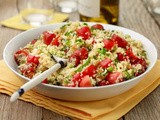 Couscous Salad with Tomatoes and Mint Recipe