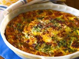 Crustless Spinach and Feta Quiche with Sumac Recipe