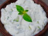 Cucumber and greek yogurt recipe
