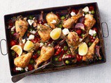 Easy Greek chicken tray bake recipe