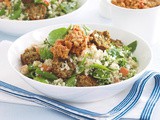 Falafel and tabouli couscous recipe