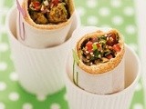 Falafel rollups recipe