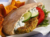 Falafel Sandwiches with Yogurt Sauce Recipe