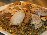 Freekeh with chicken recipe
