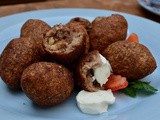 Fried kibbeh, Aleppo style