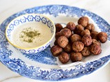Fried Kibbeh Bites with Tahini Dipping Sauce Recipe