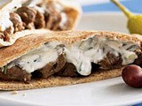 Garlic-Rosemary Lamb Pita