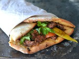 Goat lahmacun