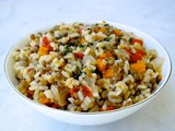 Greek Lentils and Rice-Fakorizo
