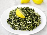 Greek Spinach and Rice – Spanakorizo