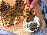 Grilled Flatbread With Olive Oil and Za'atar Recipe