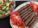 Grilled Kafta and Potato Salad Recipe