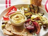 Grilled Vegetable Meze Plate Recipe