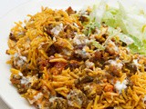 Halal Cart-Style Chicken and Rice With White Sauce Recipe