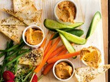 Harissa hummus pots recipe