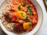 Kafta and Potato Stew