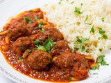 Kebab with Tomato Sauce