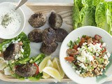 Lamb kofta lettuce wraps