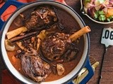 Lamb shanks with Middle Eastern flavours recipe