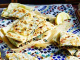 Lamb, silverbeet and feta gözleme recipe