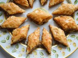 Lebanese baklawa diamonds recipe