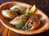 Lebanese Roasted Stuffed Onions Recipe