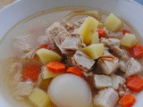 Lebanese-style chicken soup recipe