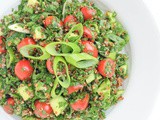 Lebanese Tabbouleh Salad with Quinoa Recipe