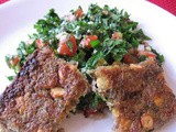 Lebanese Vegan Baked Kibbeh