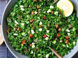 Lemony lebanese tabouli (tabbouleh)