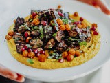 Loaded lebanese style hummus