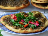 Man'oushe, za'atar flatbread recipe