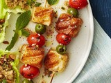 Mediterranean Grilled Cheese Skewers Recipe