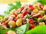 Mediterranean Tuna Antipasto Salad Recipe