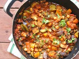 Mediterranean vegetable and chickpea stew recipe