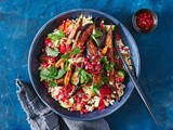 Middle Eastern eggplant salad