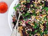 Middle Eastern-inspired beetroot and moghrabieh salad recipe