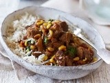 Middle Eastern spiced beef pilaf recipe