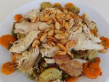 Mixed Vegetables with Boiled Chicken Recipe