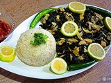 Molokhia Waraq with Chicken