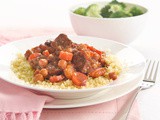 Moroccan diced lamb