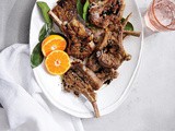 Orange-Balsamic Lamb Chops Recipe