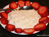 Original Lebanese Ashta Recipe – Clotted Cream With Rose Water Recipe