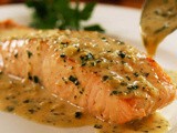 Perfect Pan Seared Salmon with Lemon Butter Cream Sauce