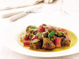 Persian-style lamb and rhubarb stew recipe