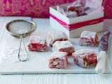 Rose and pistachio Turkish delight recipe