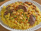 Saudi Rice with Lamb - Rice Kabli