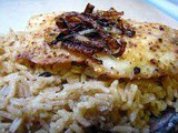 Sayadieh (Fish With Spiced Rice And Caramelized Onions)