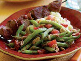 Spiced Green Beans Braised with Tomato & Onions Recipe