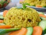 Spicy chickpea rice “kedreh” Recipe